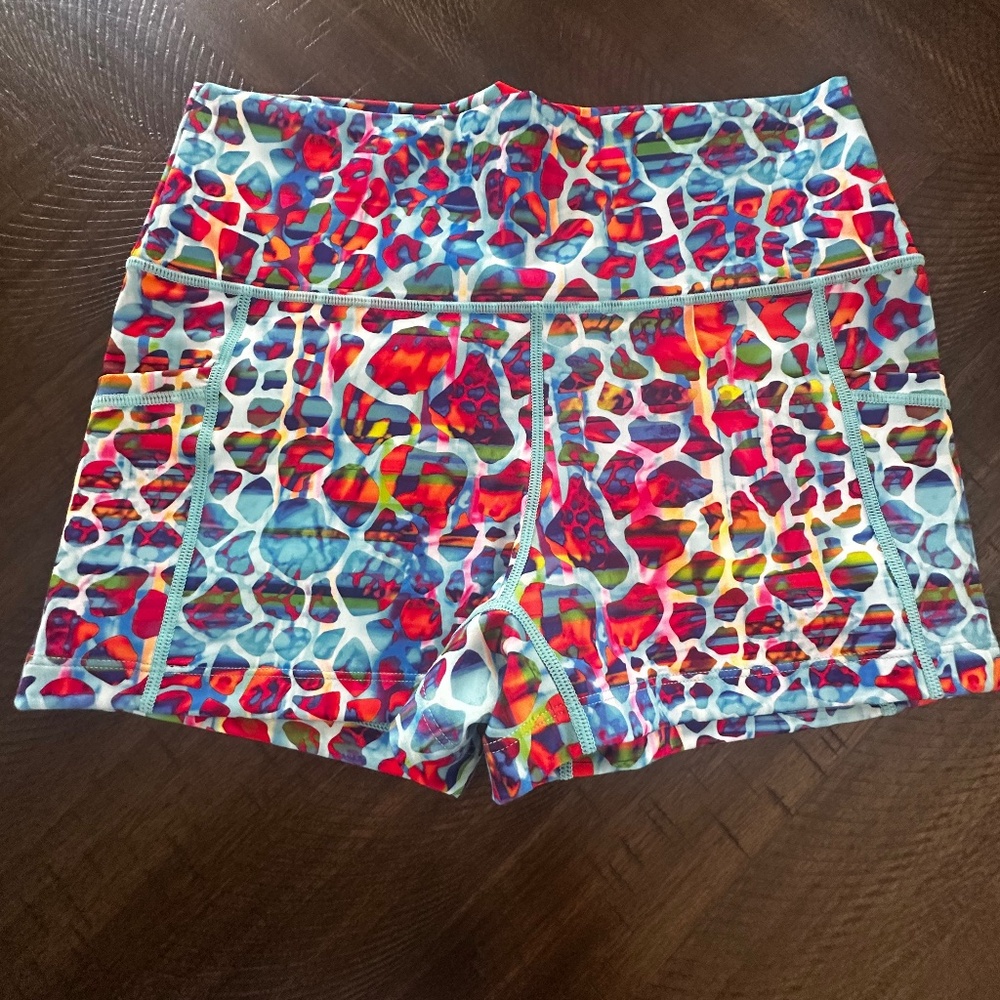 Animal Print Shorts